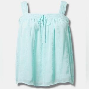 NWT Sleeveless Torrid Top water ballet